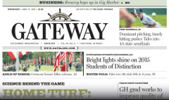 Gig Harbor Peninsula Gateway newspaper front page