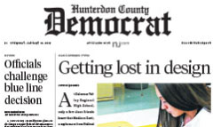 Hunterdon County Democrat newspaper front page