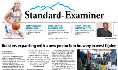 Ogden Standard-Examiner newspaper front page