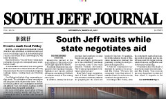 South Jeff Journal newspaper front page