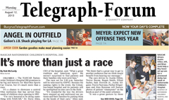 Bucyrus Telegraph Forum newspaper front page