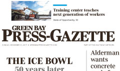 Green Bay Press-Gazette newspaper front page