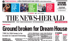The News-Herald newspaper front page